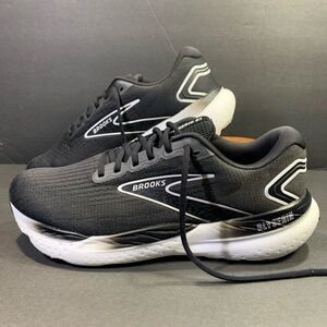 Brooks Black and White Athletic Shoes
